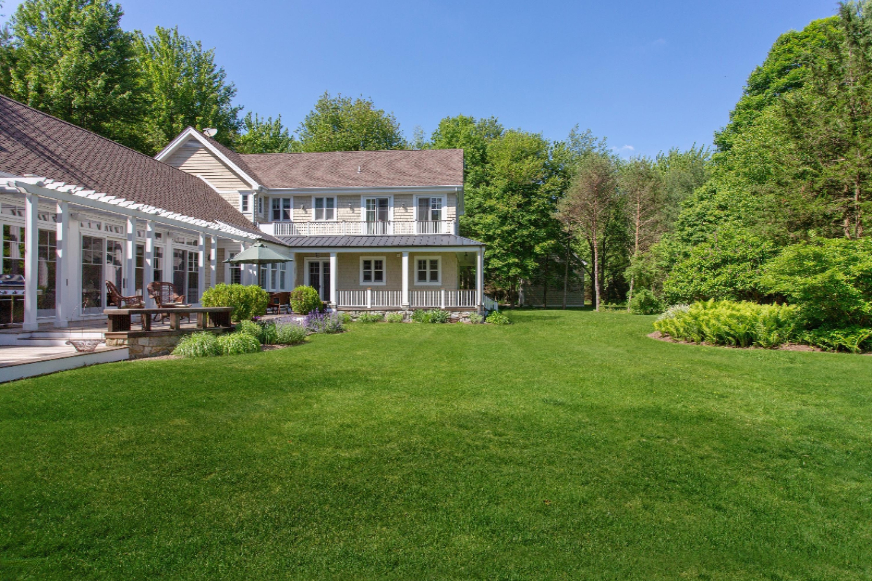 Main House Front View