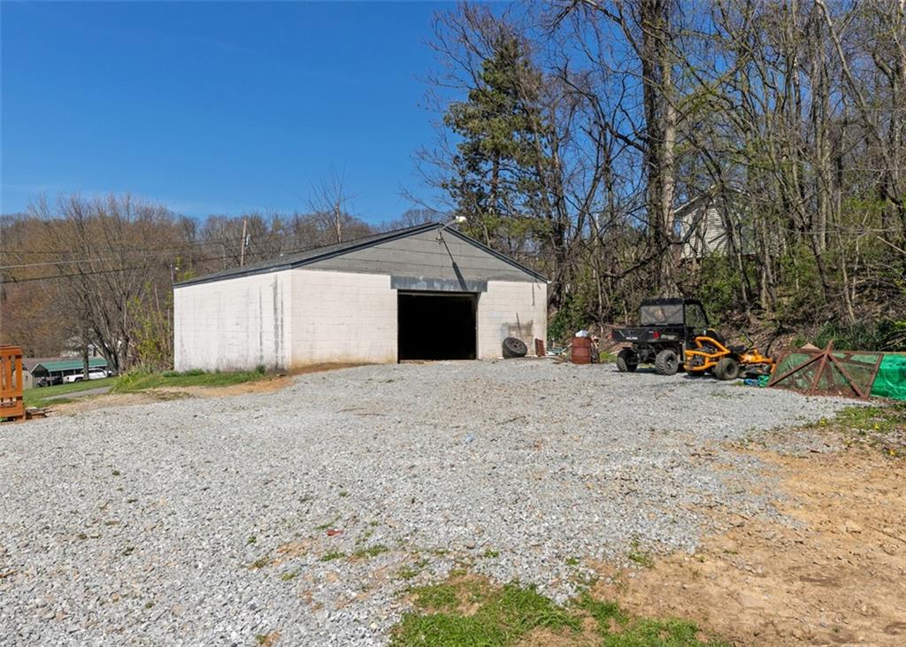 134 Francis Road Perryopolis, PA 15473 - Photo 30 of 30 Driveway and garage