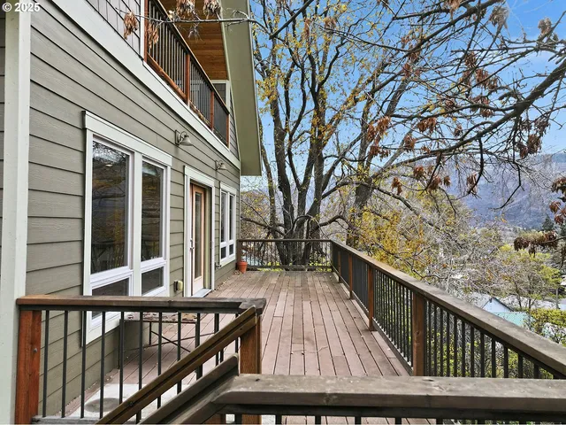 a view of city with ocean