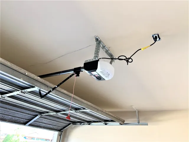 a view of a room with a wooden floor