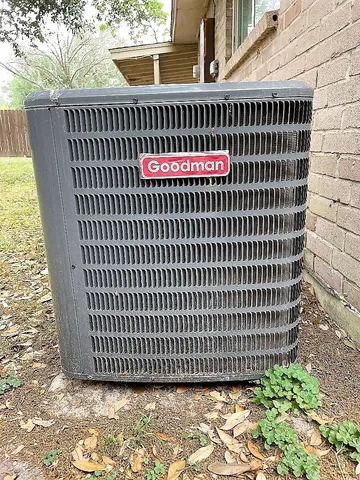 a view of swimming pool with a trees