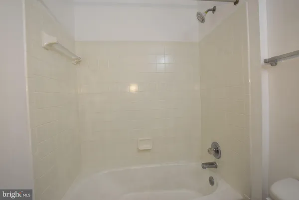 a close up of a bathtub