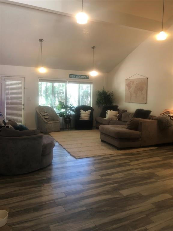 2904 Old Houston Road, Unit 7 Huntsville, TX 77340 - Photo 3 of 19 a living room with furniture and a flat screen tv