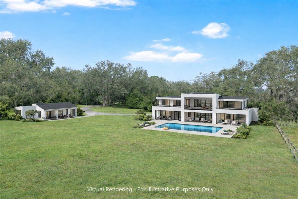0 Rolling Acres Road Fruitland Park, FL 34731 - Photo 4 of 28 a view of a house with a big yard and large trees