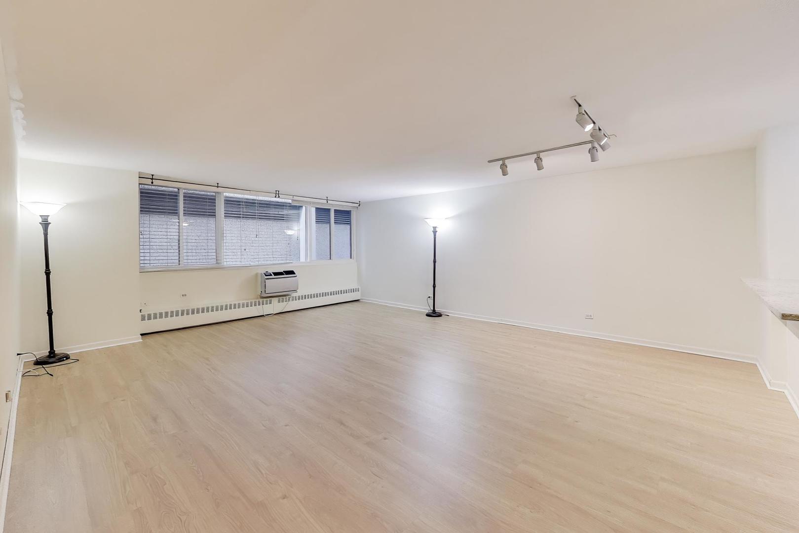 1516 Hinman Avenue, Unit 211 Evanston, IL 60201 - Photo 2 of 13 an empty room with closet and windows