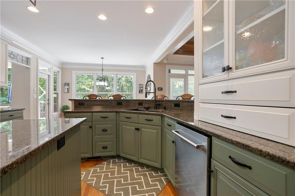 4185 Pool Road Winston, GA 30187 - Photo 17 of 57 a kitchen with a sink cabinets and window