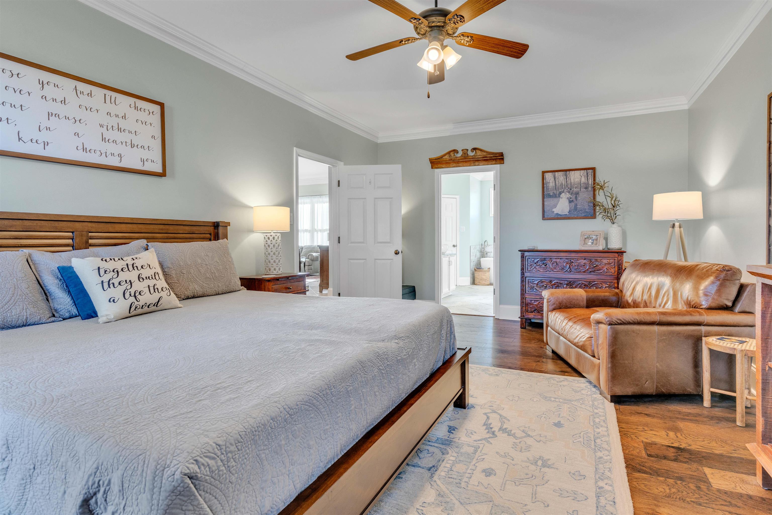 10489 Fireweek Lane Collierville, TN 38017 - Photo 11 of 39 a spacious bedroom with a bed and furniture