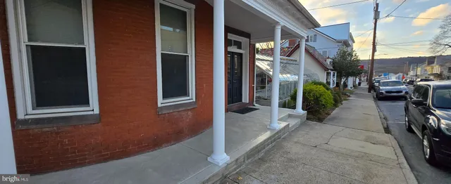 a view of a corridor