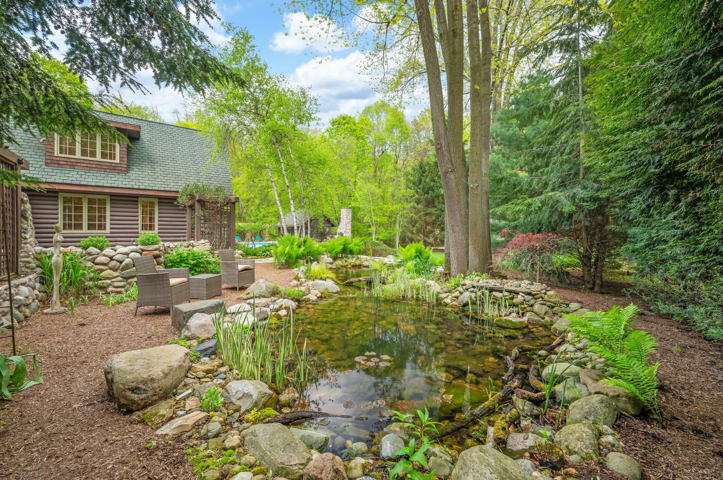 14657 Lakeshore Road Lakeside, MI 49116 - Photo 54 of 71 Koi Pond
