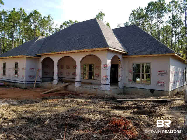 5628 Millhouse Road Gulf Shores, AL 36542 - Photo 11 of 12 Brick work and Hardi plank begins. Sheetrock /elect/plumbing next week