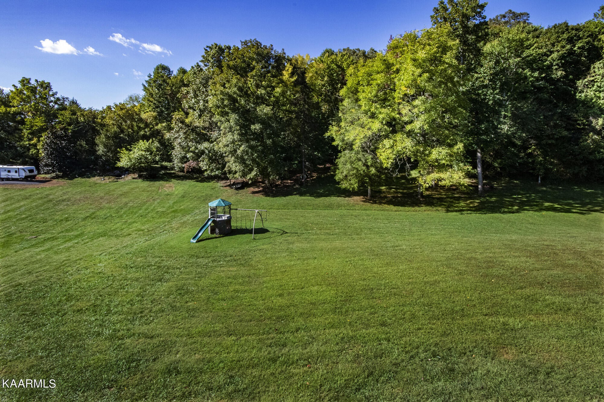 8115 Campbells Point Road Corryton, TN 37721 - Photo 35 of 41 a green field with lots of trees in it