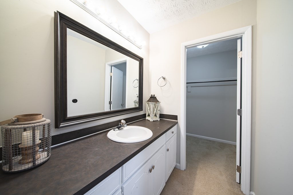 907 Eden Street Columbus, GA 31904 - Photo 23 of 26 a bathroom with a sink vanity and a mirror