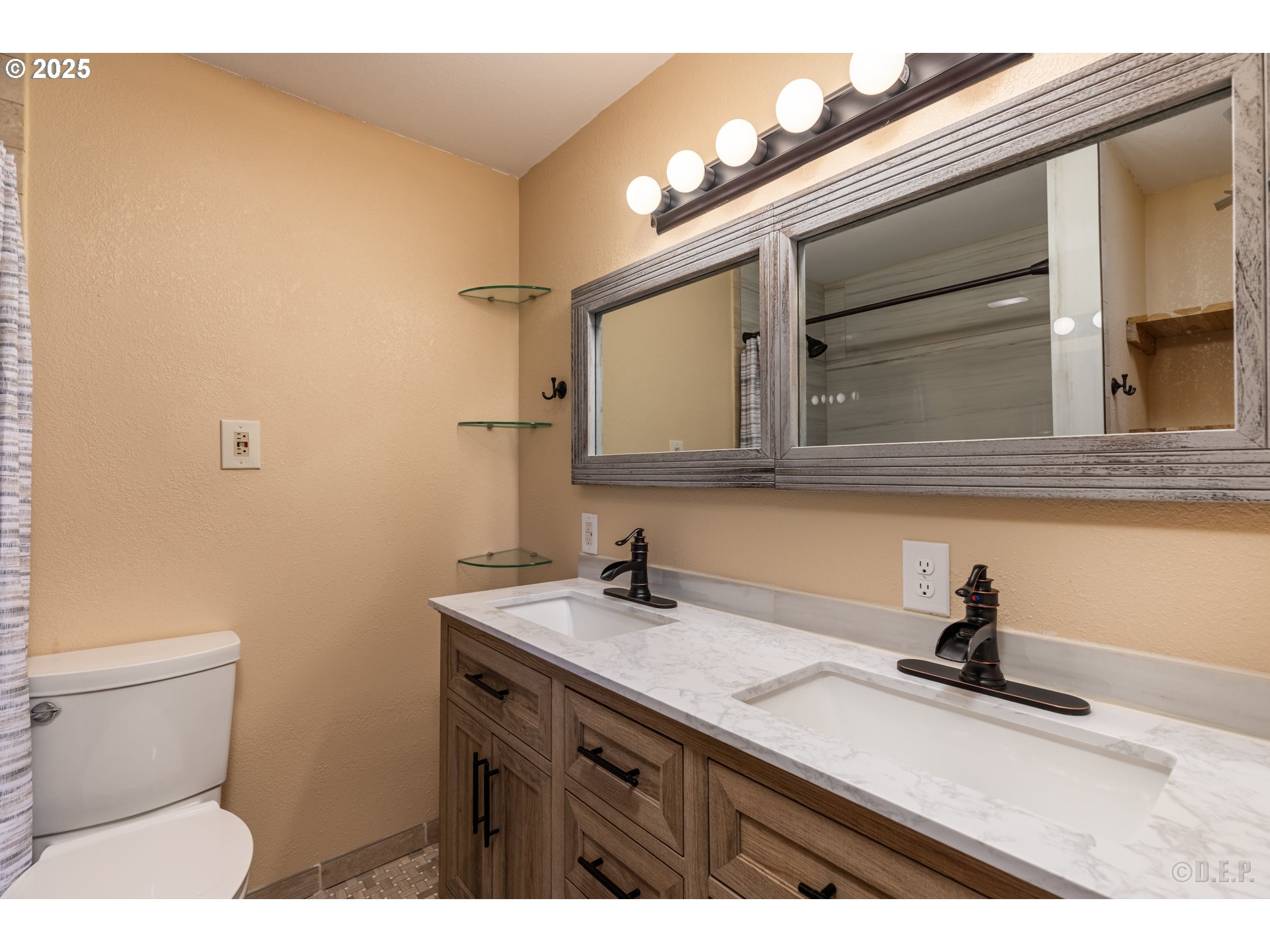 70392 Schumacher Road Rainier, OR 97048 - Photo 13 of 42 a bathroom with a sink a toilet and mirror