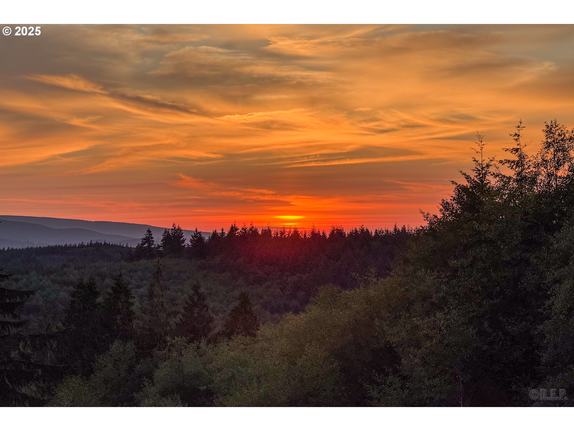 70392 Schumacher Road Rainier, OR 97048 - Photo 38 of 42 a view of sunset and mountain