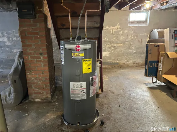 a view of water heater room
