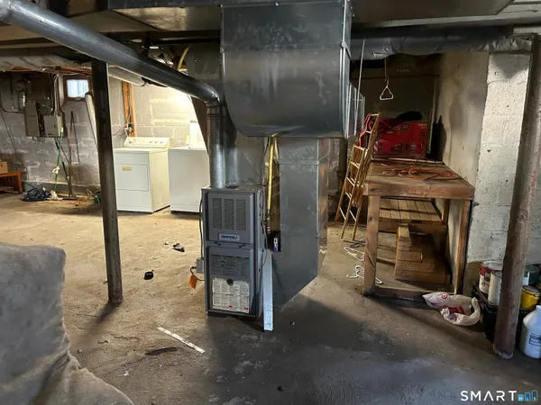 a view of water heater room