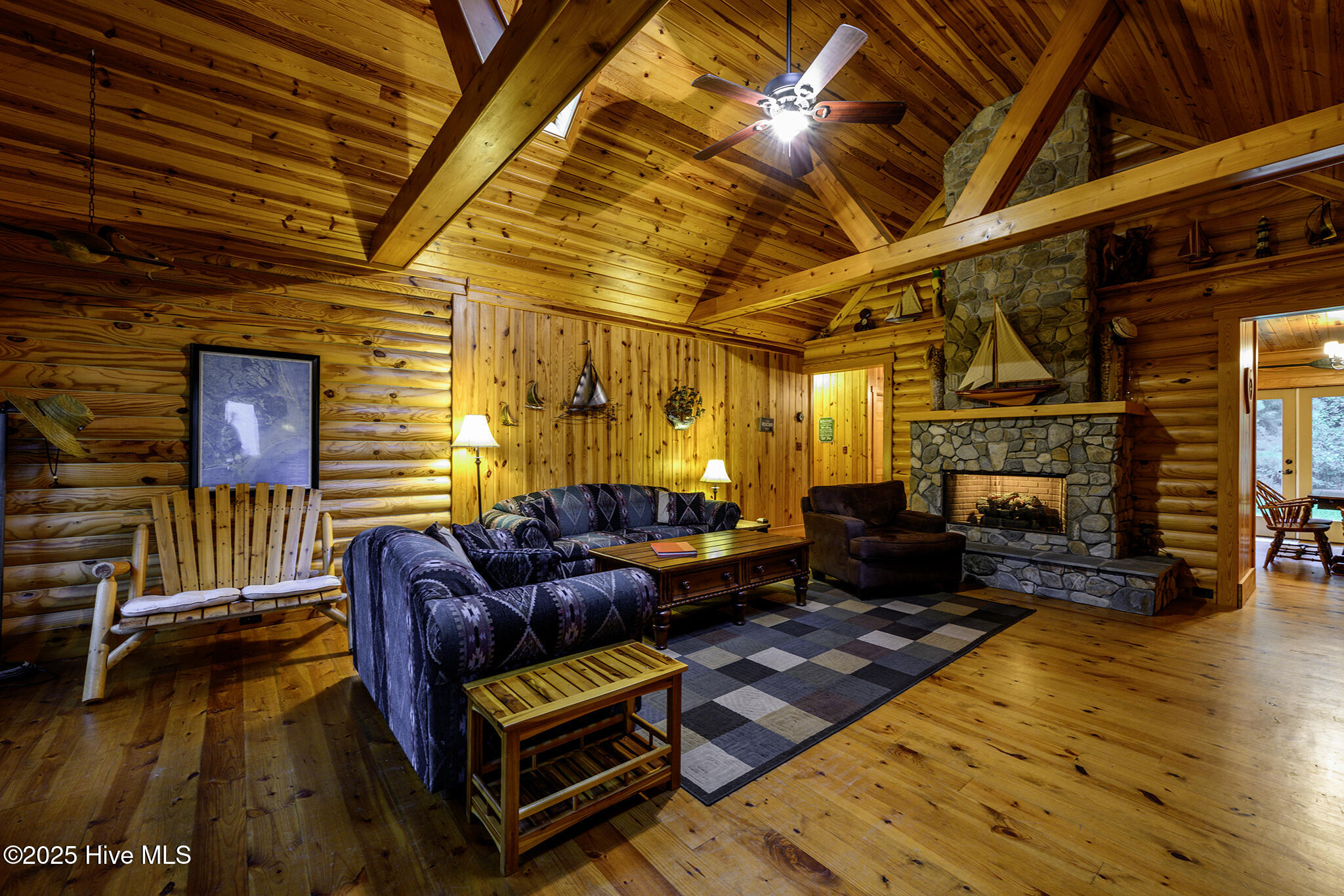 740 Log Cabin Road Arapahoe, NC 28510 - Photo 2 of 69 Living Room with Vaulted Ceiling