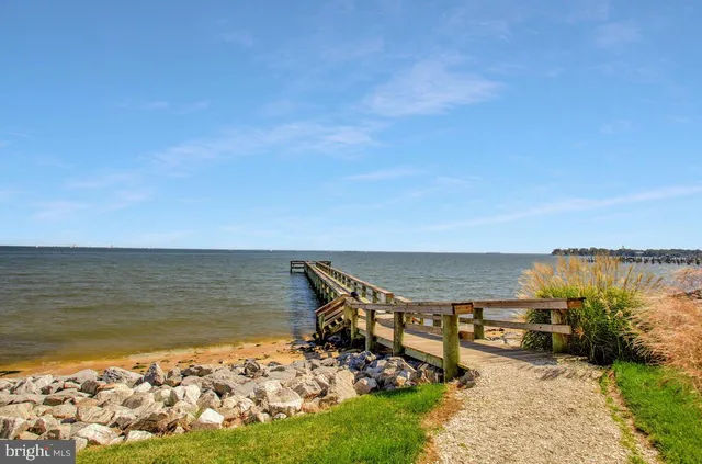 a view of beach and ocean