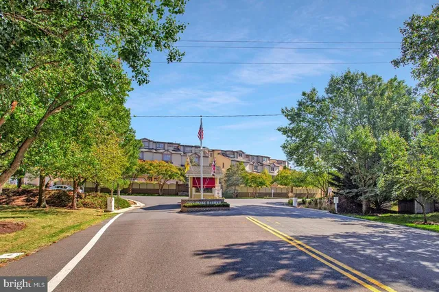 a front view of multiple houses with yard