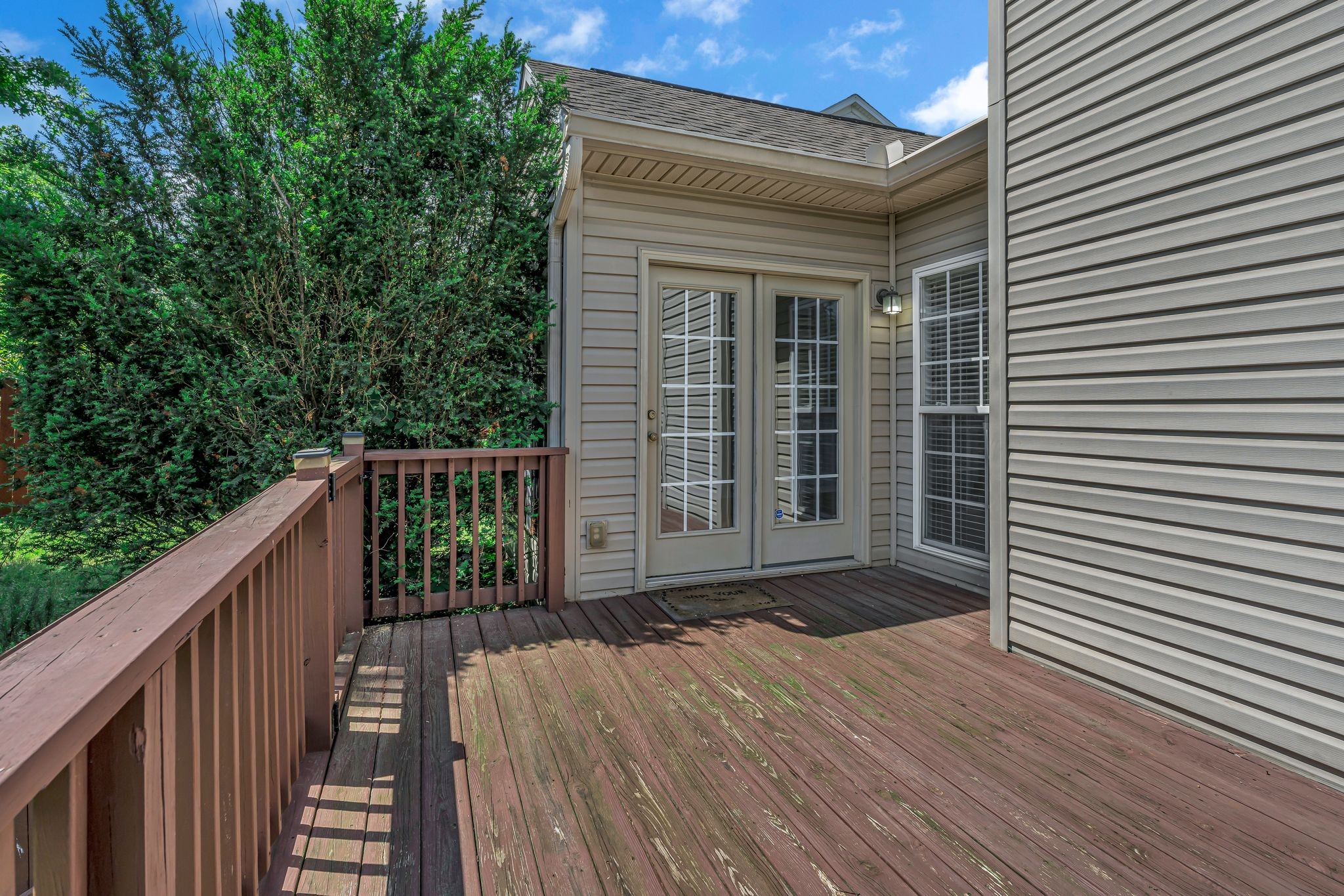 1264 West Running Brook Road Nashville, TN 37209 - Photo 24 of 28 a view of a balcony with wooden floor