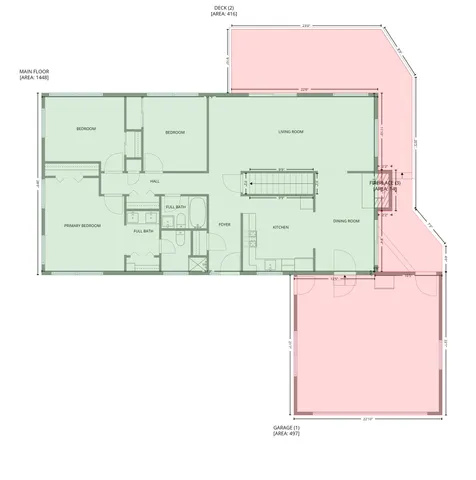 $260,000 | 2539 Dorvin Drive, Jackson, MI 49201