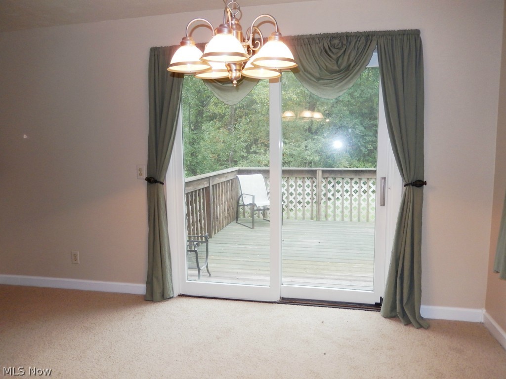 8700 Stone Road Independence, OH 44131 - Photo 5 of 18 Dining Room with Deck Access