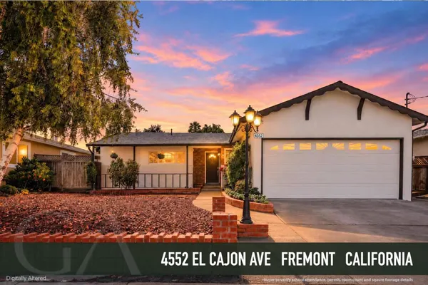 $1,199,888 | 4552 El Cajon Avenue, Fremont, CA 94536