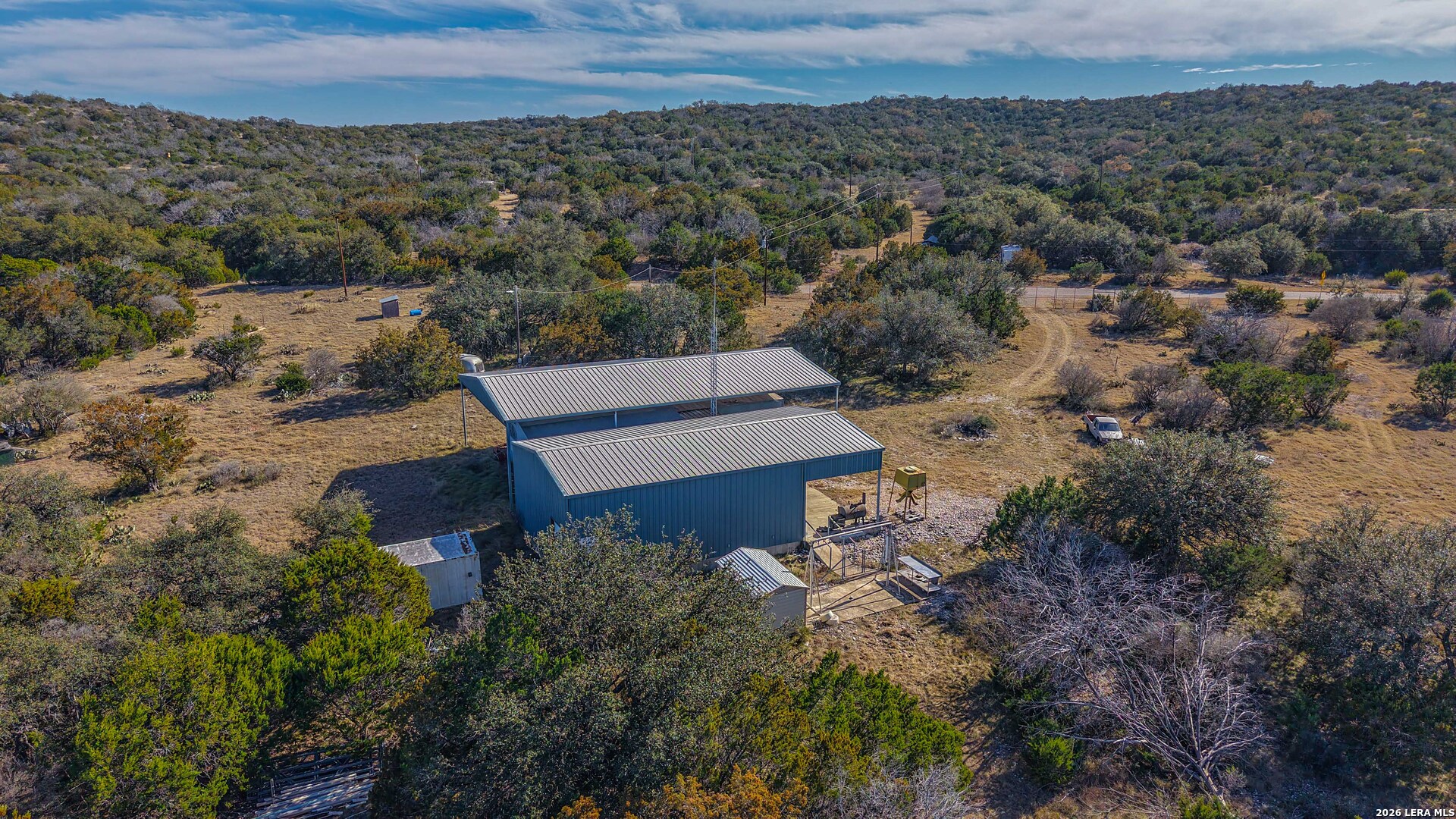 674 St Rocksprings Tx 78880 Rocksprings, TX 78880 - Photo 14 of 27 an aerial view of a house with a yard