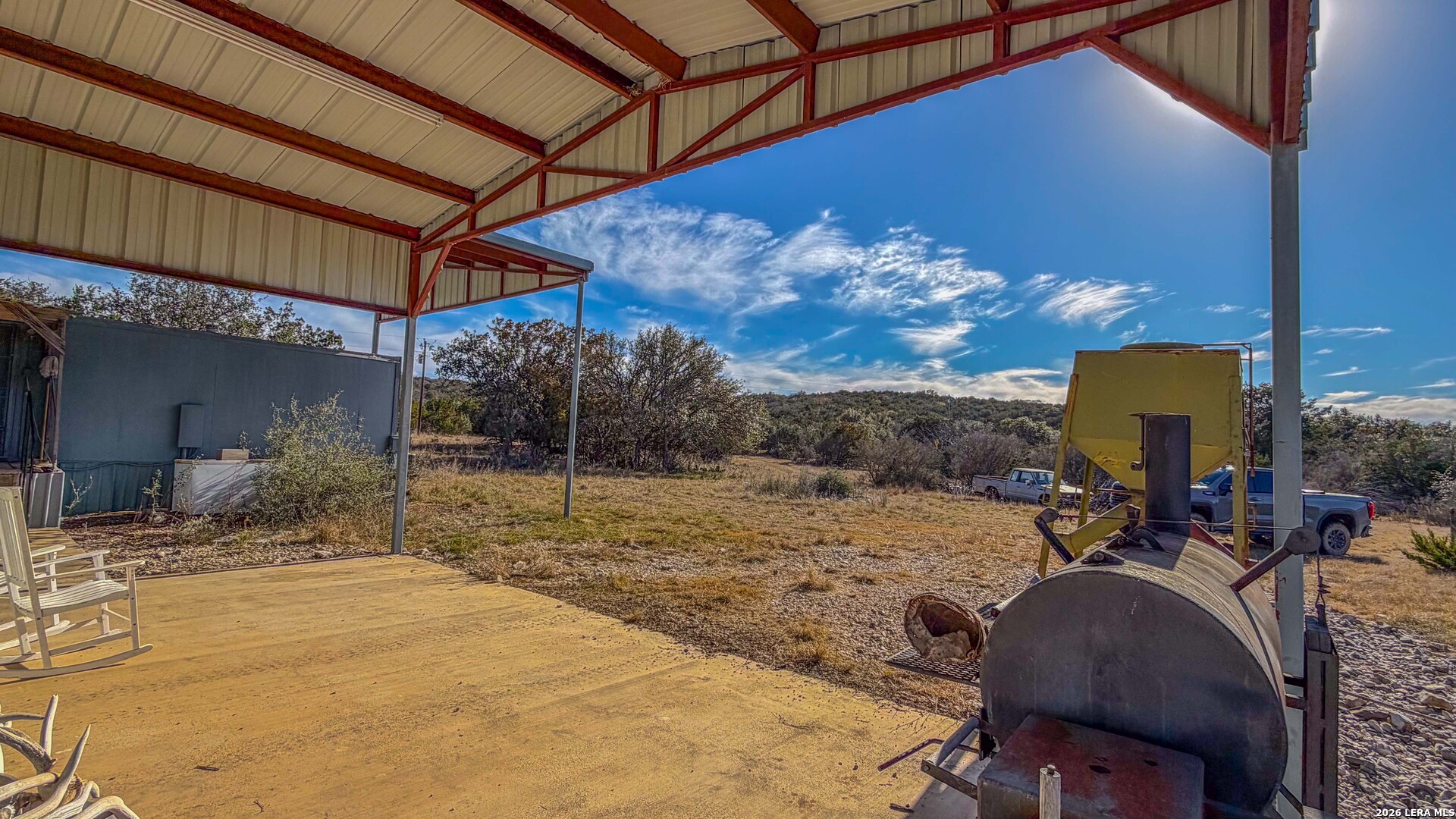 674 St Rocksprings Tx 78880 Rocksprings, TX 78880 - Photo 18 of 27 a view of backyard with patio