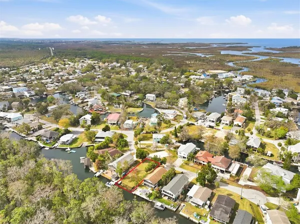 a view of city and ocean