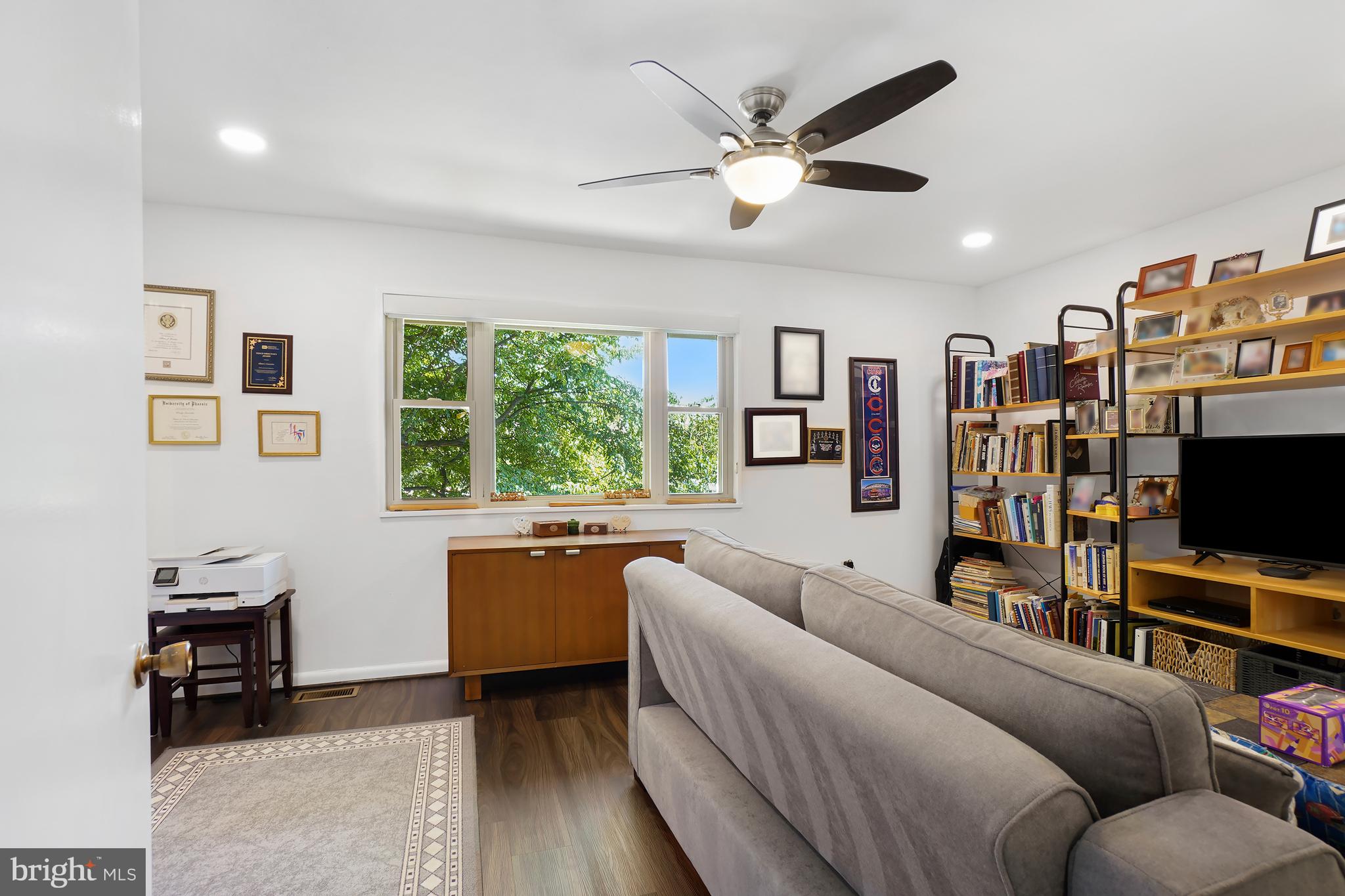 3420 Chiswick Court, Unit 46F Silver Spring, MD 20906 - Photo 23 of 44 Second Spacious Bedroom w/Ceiling Fan
