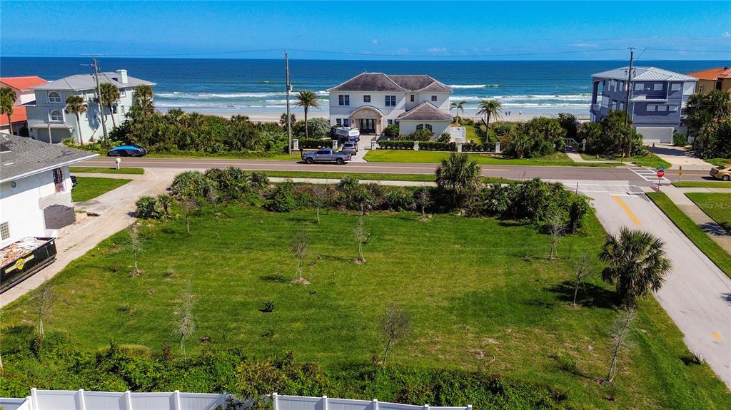 4738 South Atlantic Avenue Ponce Inlet, FL 32127 - Photo 7 of 32 a view of a house with a big yard and potted plants