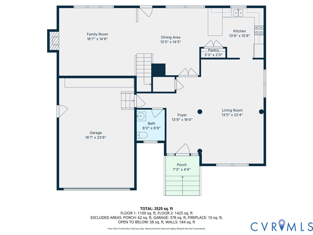 6097 Homehills Road Mechanicsville, VA 23111 - Photo 14 of 14 View of home floor plan