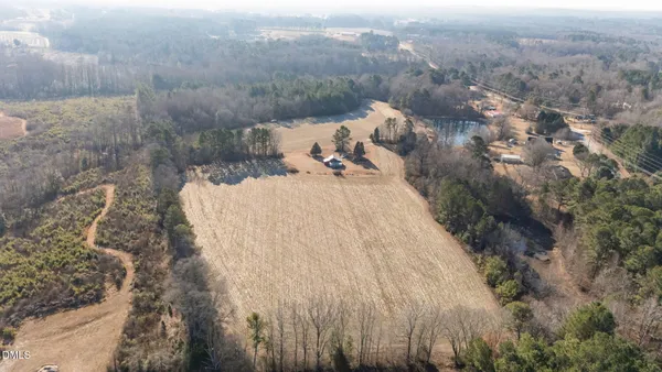 a view of a dry yard