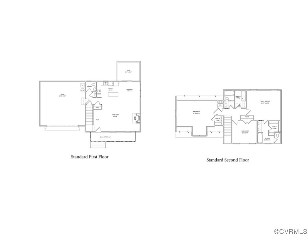 4818 St Patrick Court North Chesterfield, VA 23237 - Photo 2 of 2 a picture of floor plan