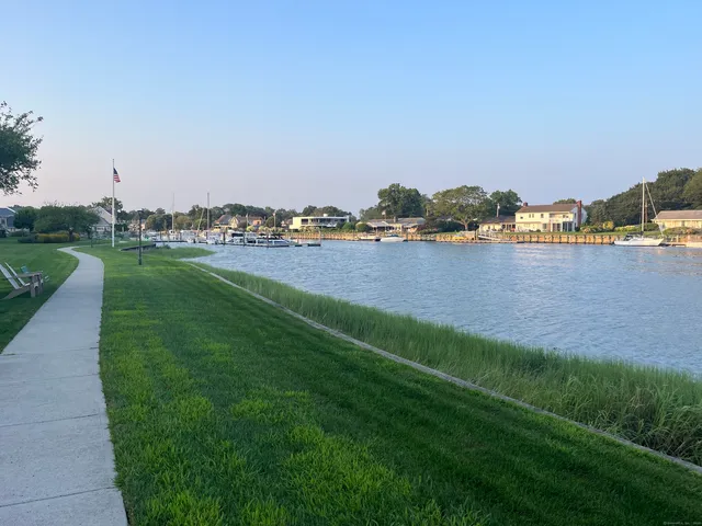 a view of a city and lake
