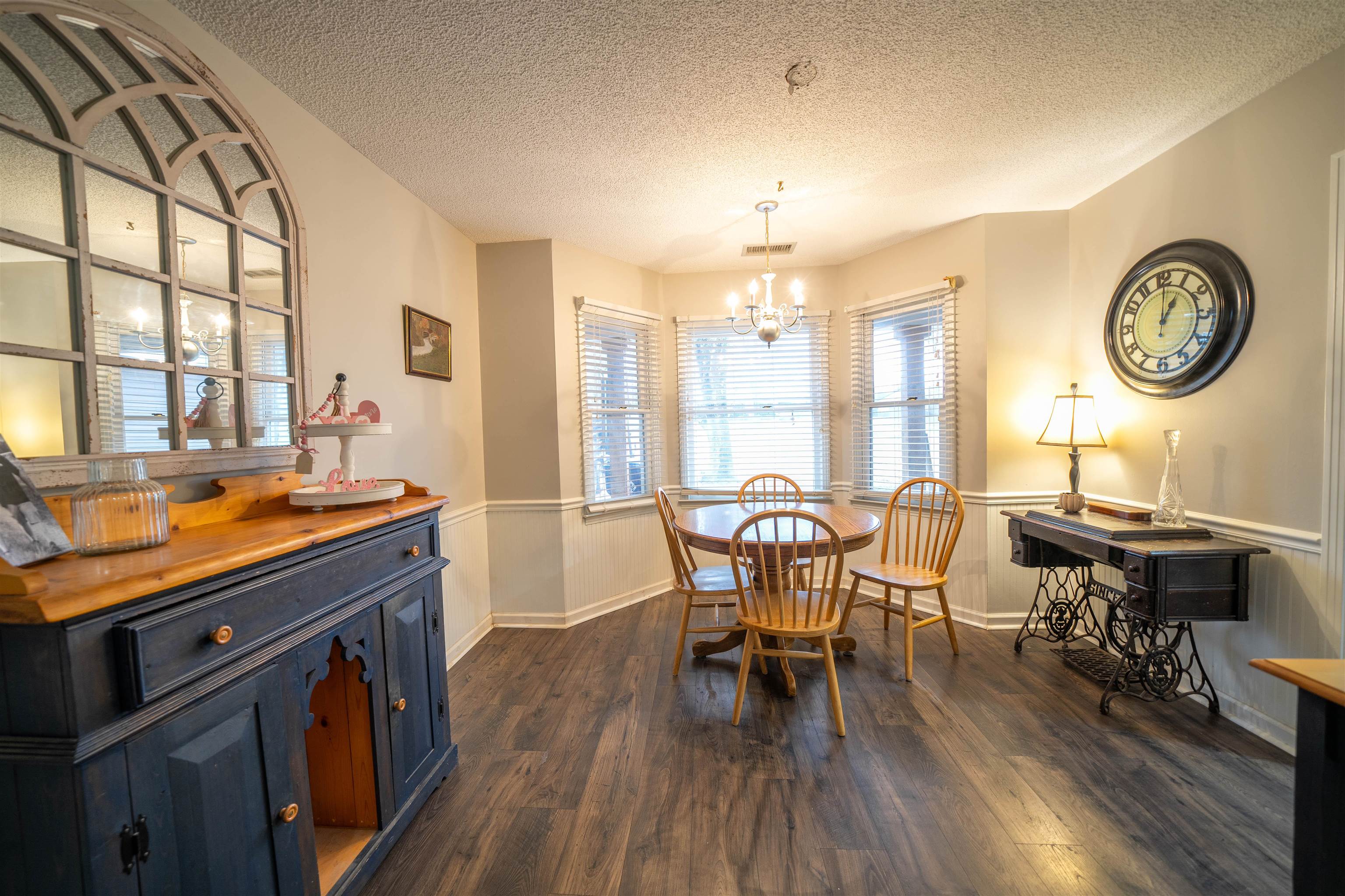 285 Woodbridge Road Somerville, TN 38068 - Photo 5 of 24 a very nice looking dining room with a large window and wooden floor