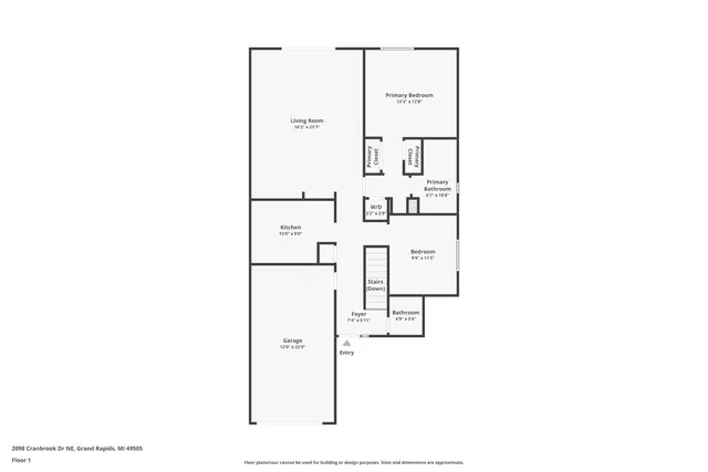$250,000 | 2098 Cranbrook Drive Northeast, Grand Rapids, MI 49505