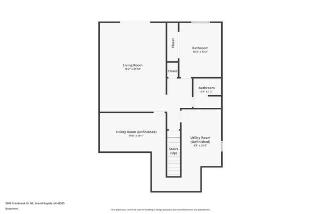 $250,000 | 2098 Cranbrook Drive Northeast, Grand Rapids, MI 49505