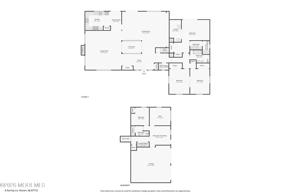 a picture of a floor plan