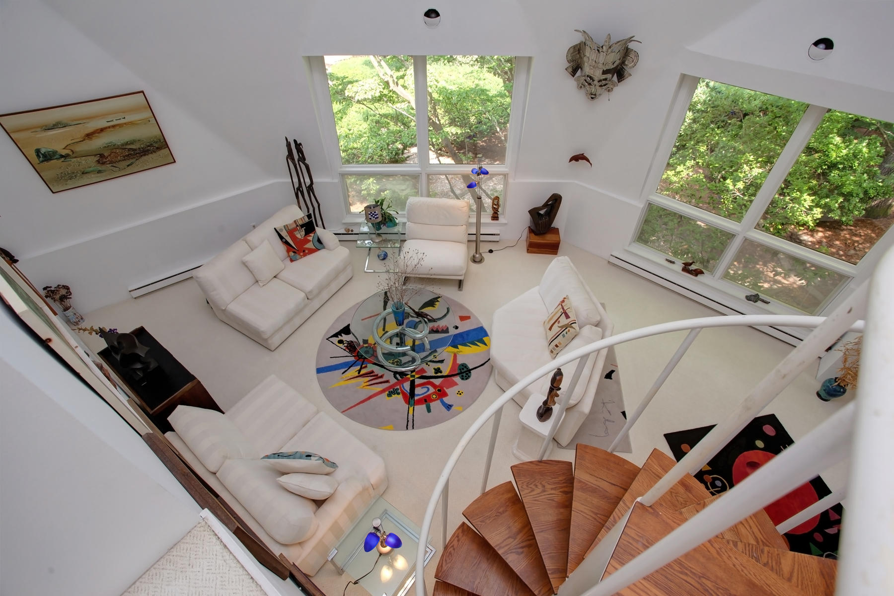 167 Ralyn Road Cotuit, MA 02635 - Photo 22 of 32 a living room with furniture and a large window