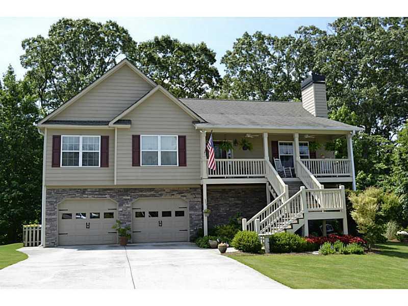 Exterior Front. Large country front porch!