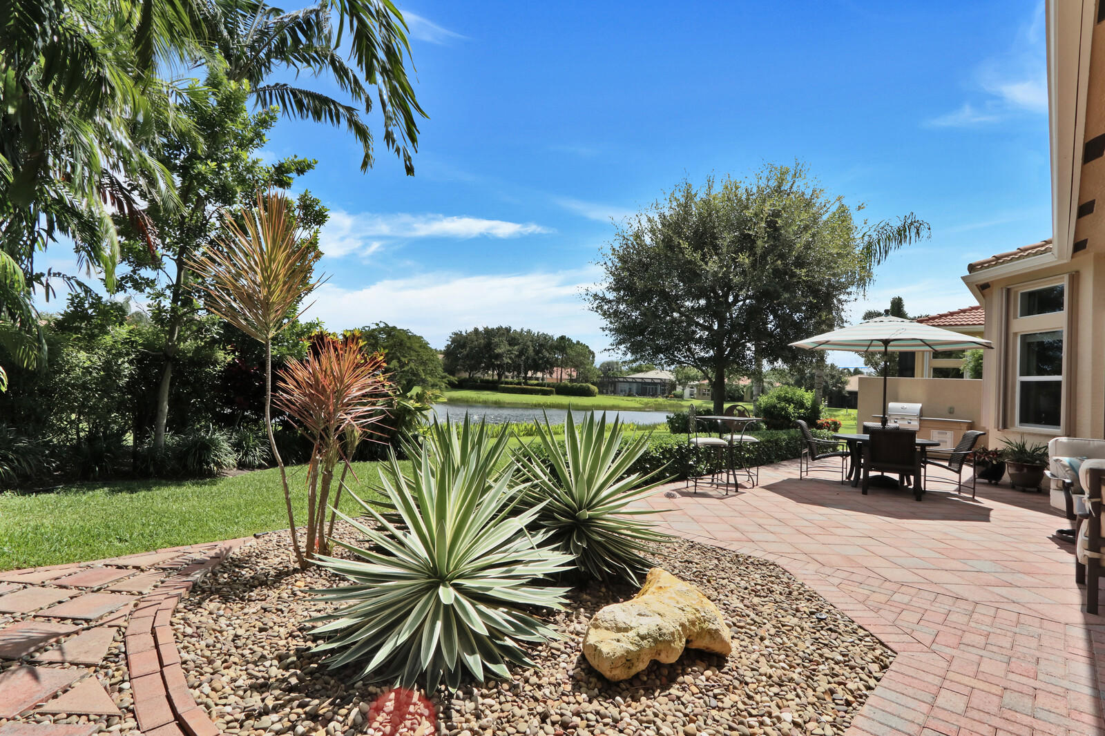 6967 Corning Circle Boynton Beach, FL 33437 - Photo 37 of 62 Open and private lake view