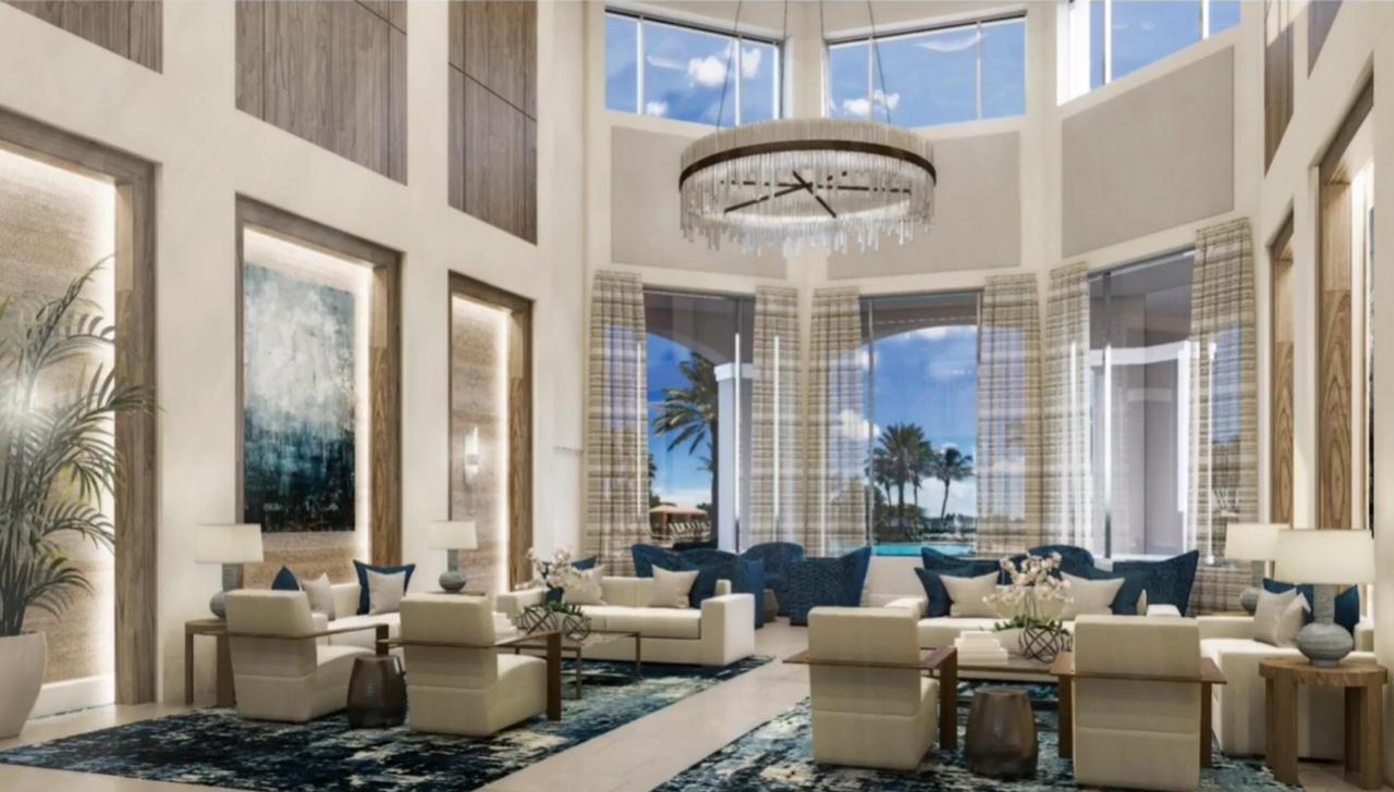 6967 Corning Circle Boynton Beach, FL 33437 - Photo 48 of 62 a living room with furniture and large windows