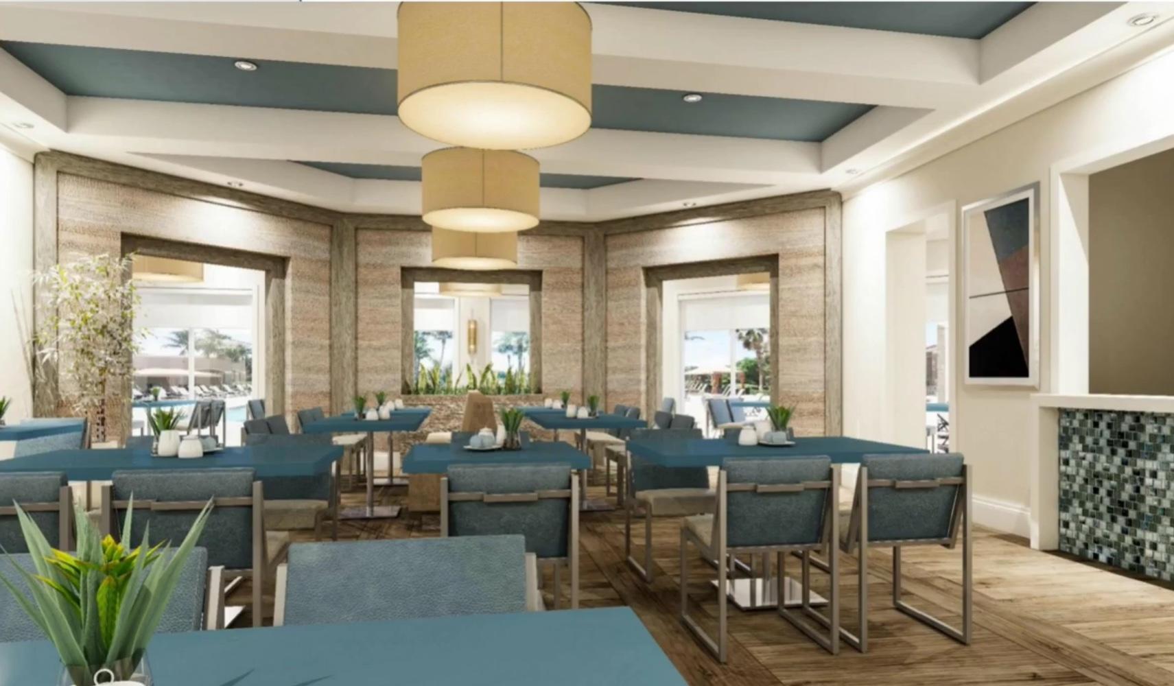 6967 Corning Circle Boynton Beach, FL 33437 - Photo 50 of 62 a view of a dining room with furniture window and outside view