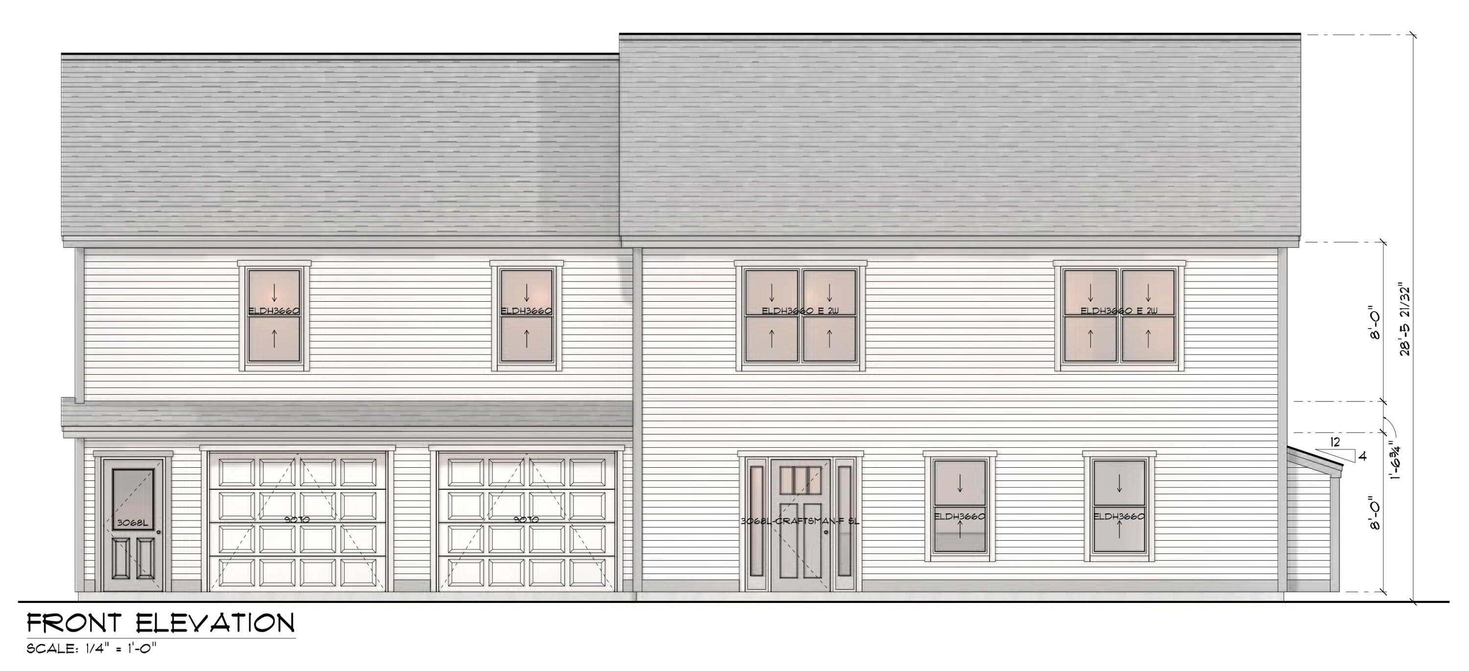 15 Casey Lane Kennebunk, ME 04043 - Photo 3 of 8 Front Elevation