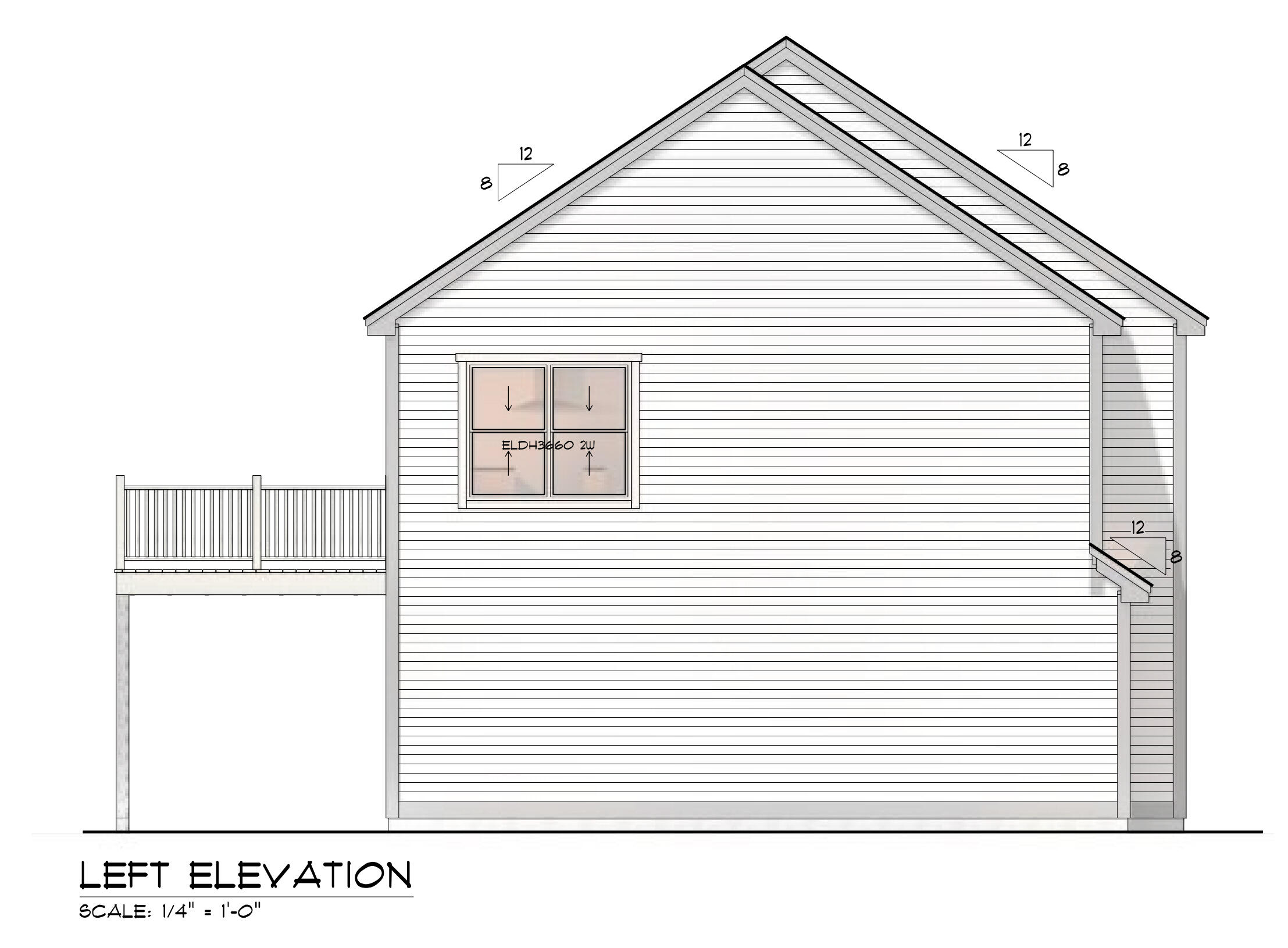 15 Casey Lane Kennebunk, ME 04043 - Photo 4 of 8 Left Elevation