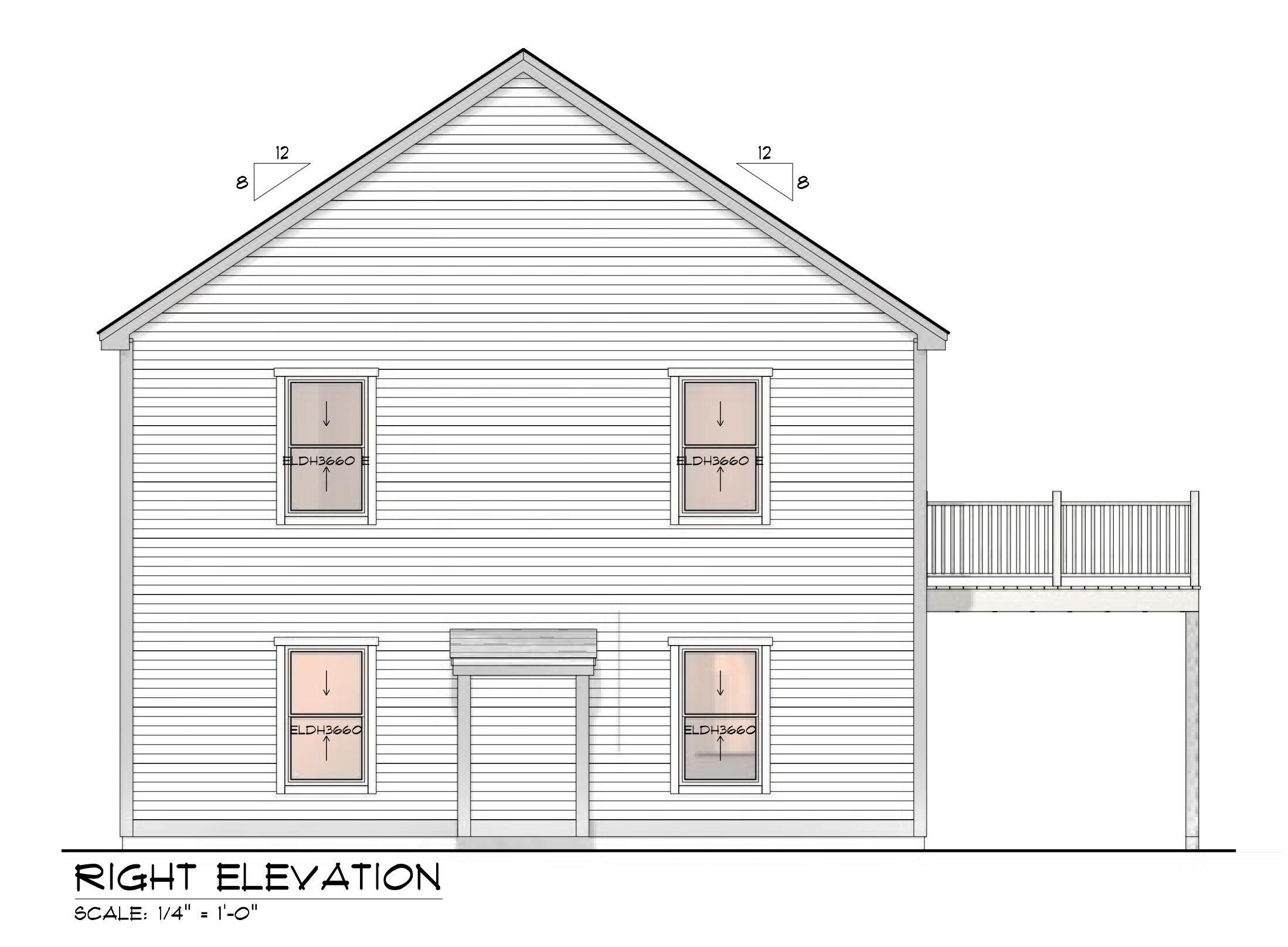15 Casey Lane Kennebunk, ME 04043 - Photo 5 of 8 Right Elevation