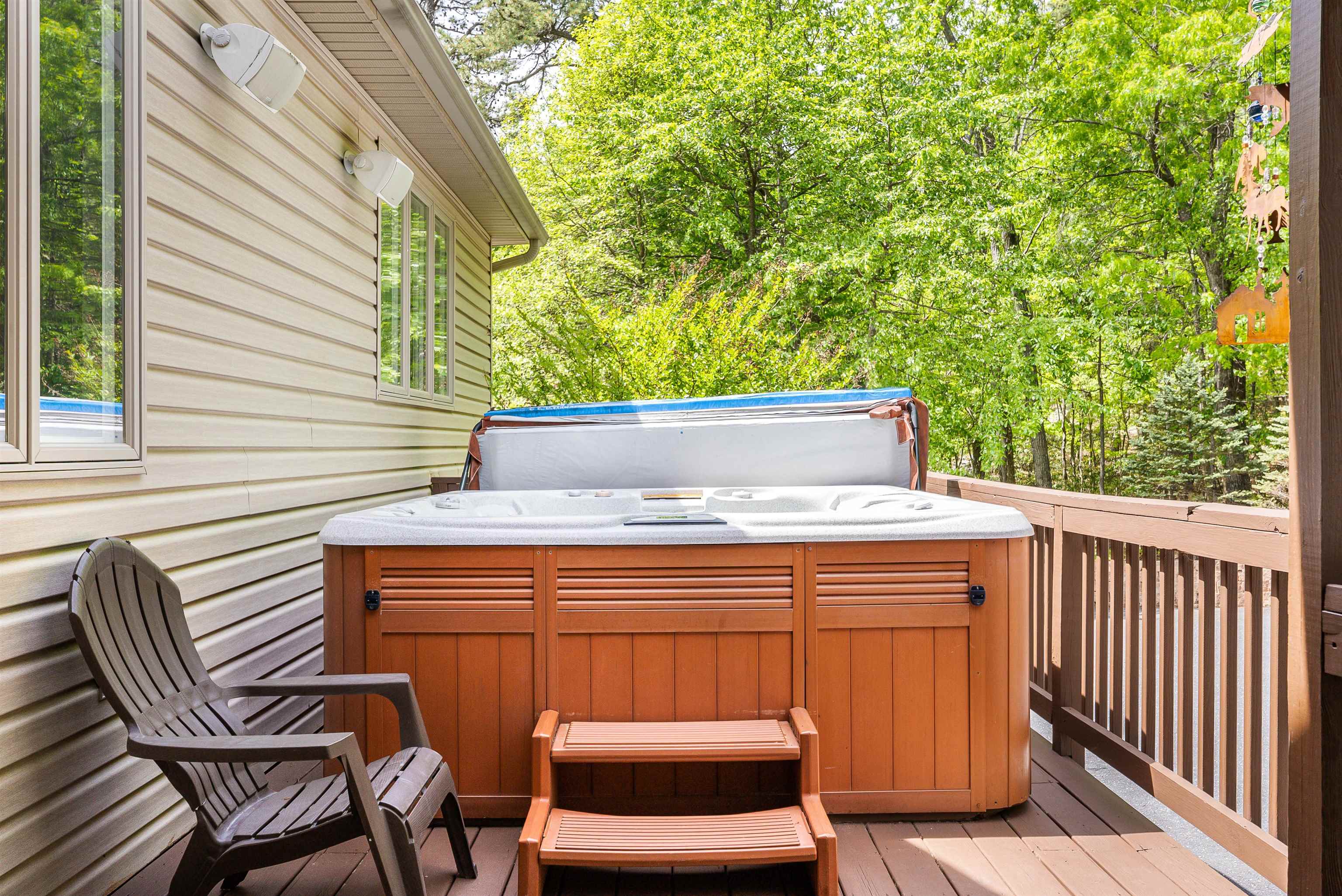 312 Rainier Road McGaheysville, VA 22840 - Photo 12 of 55 a view of a chairs and table in the balcony