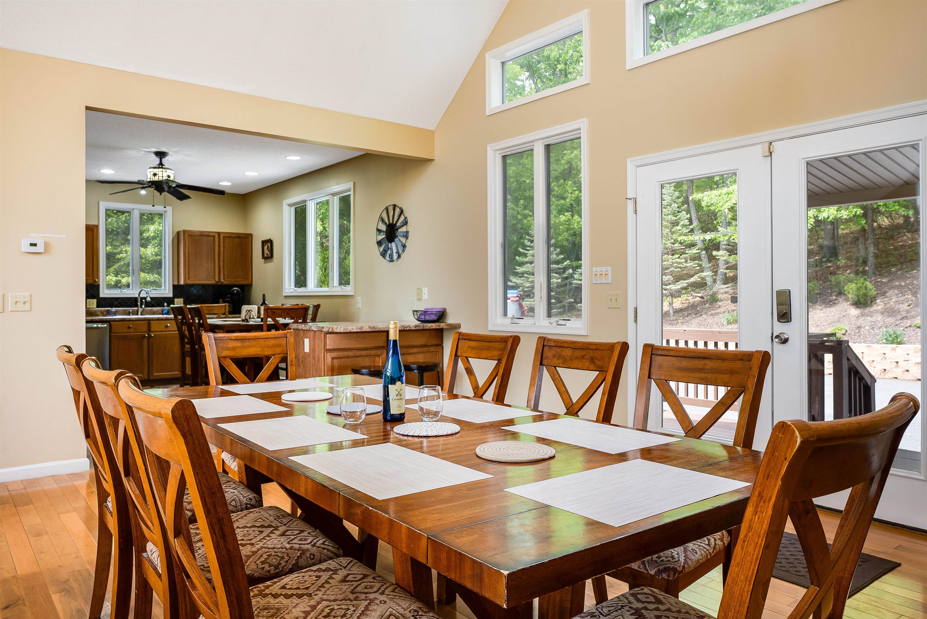 312 Rainier Road McGaheysville, VA 22840 - Photo 20 of 55 a view of a dining room with furniture window and outside view